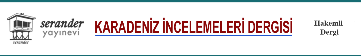 Serander Yayınevi – Karadeniz İncelemeleri Dergisi